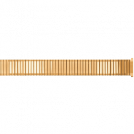 Uhrenarmband Universal V61D Stahl Vergoldet 14-16mm variabel